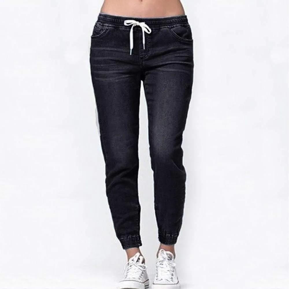 2024 Womens Pants Womens Plus Size Skinny Jeans High Waisted Stretchy Classic Ankle Jean Straight Jeans Women