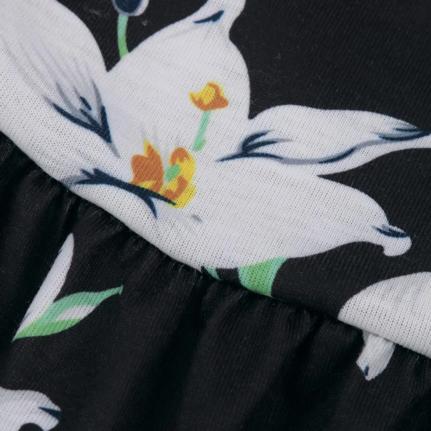 Casual Dresses for Women Spaghetti Strap Dress Sleeveless Dresses with Pockets Flowy Swing Shift Dresses Print Dress