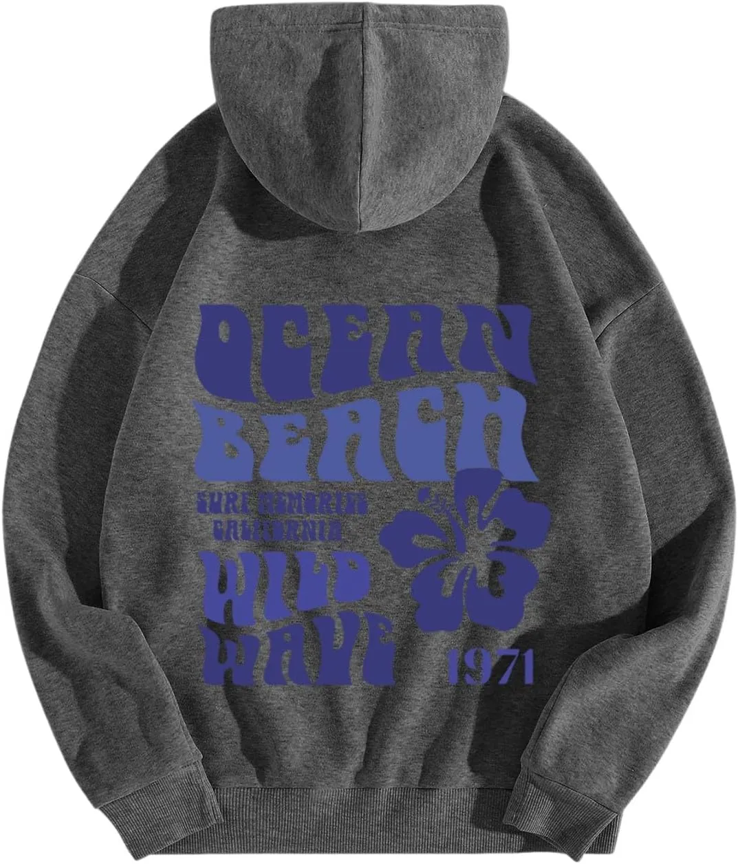 Christian Hoodies for Women Jesus Loves You Bible Verse Letter Graphic Oversized Y2K Hooded Long Sleeve Pockets Sweatshirts