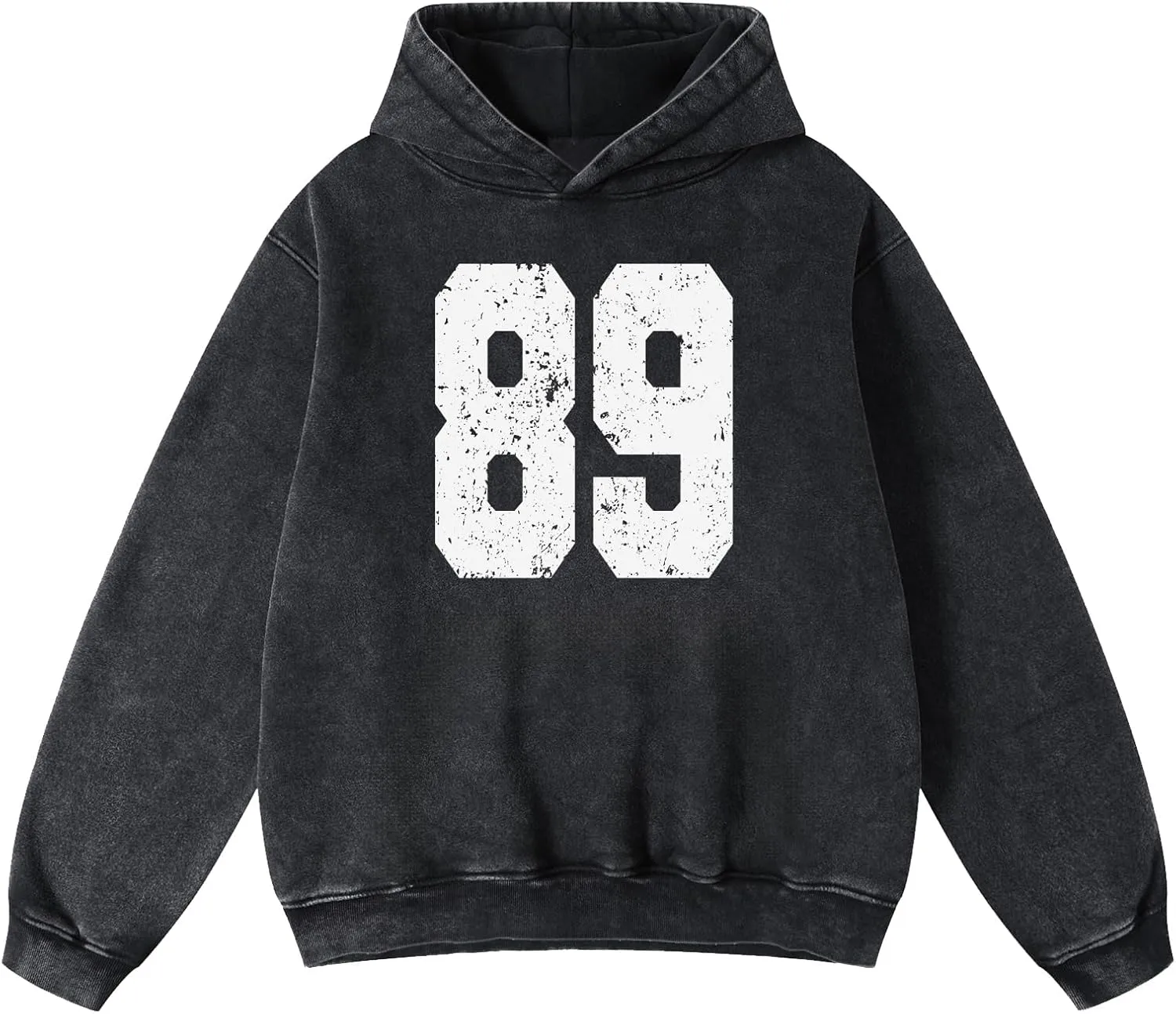 FAIABLE Oversized Hoodies for Women Acid Washed Graphic Women's Fashion Hoodies Sweatshirts Y2k Sweater Preppy for College