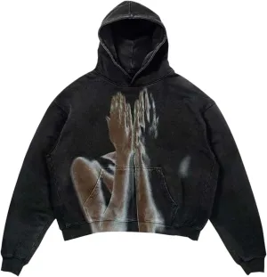 Fleece Hoodie Women Y2K Cropped Hoodie Graphic Short Hooded Sweatshirts with Pocket Streetwear Hoodies Essentials Hoodie