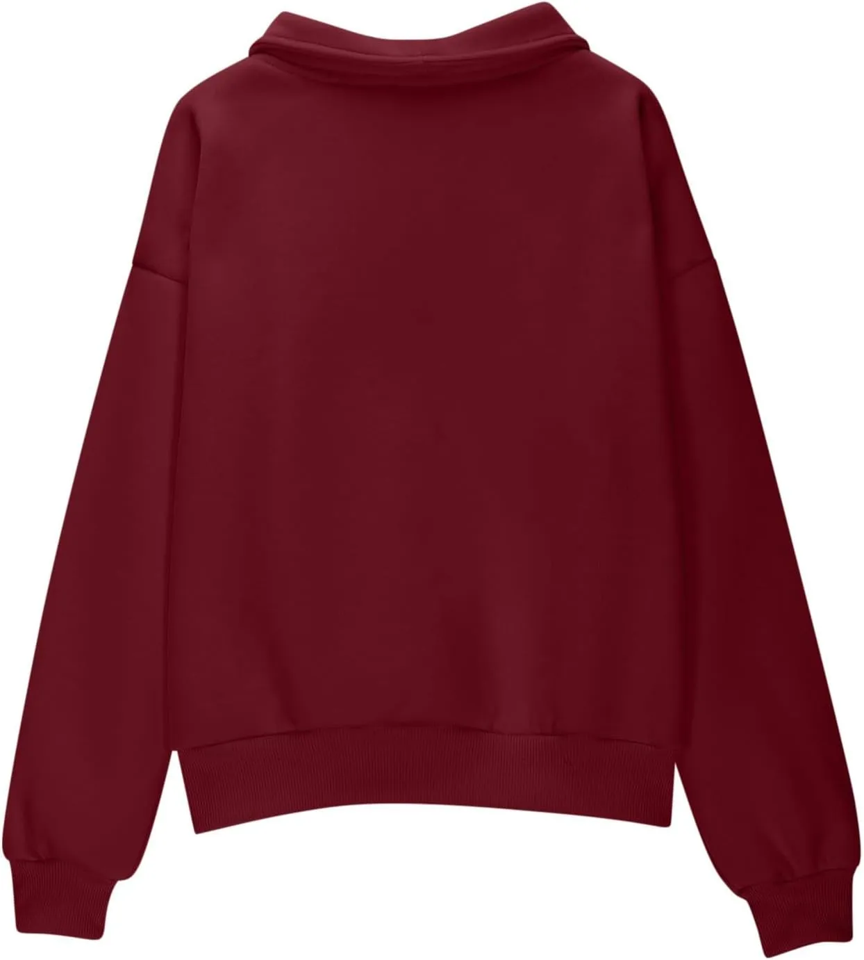 Girls Half Zip Sweatshirt Long Sleeve Pullover Crop Tops Kids Lightweight Sweatshirts Fashion Winter Clothes