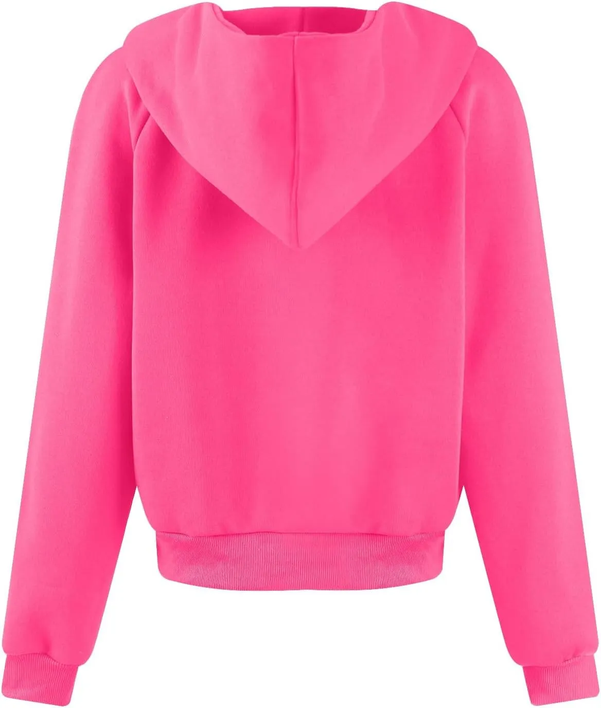 Hoodies for Women Long Sleeve Thumb Hole Sweatshirts Fleece Lined Cropped Loose Fit Hoodies Pullover with Pocket