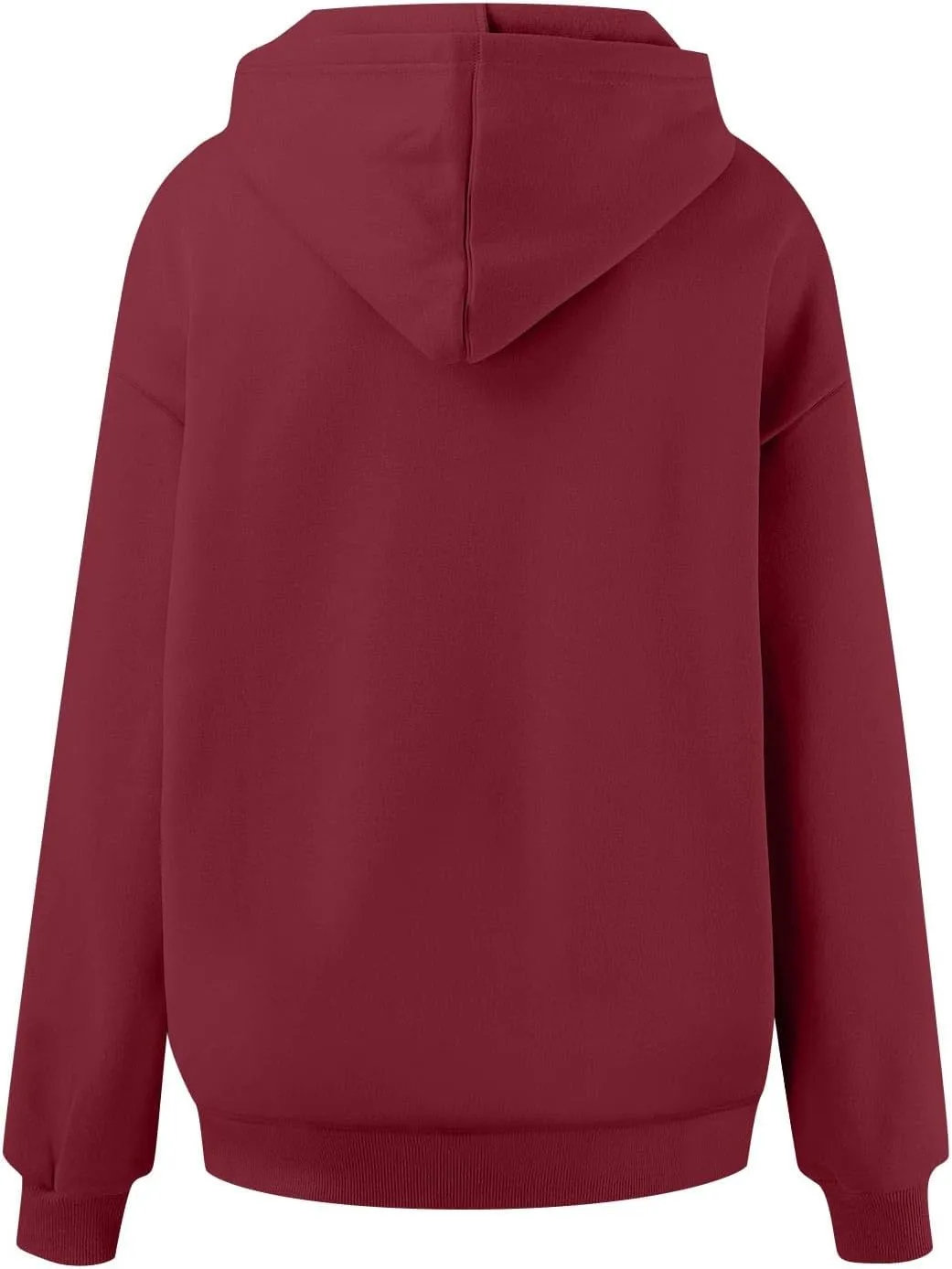 Hoodies for Women Trendy Oversized Sweatshirts Casual Fleece Long Sleeve Pullover Fall Outfits 2024 with Pocket
