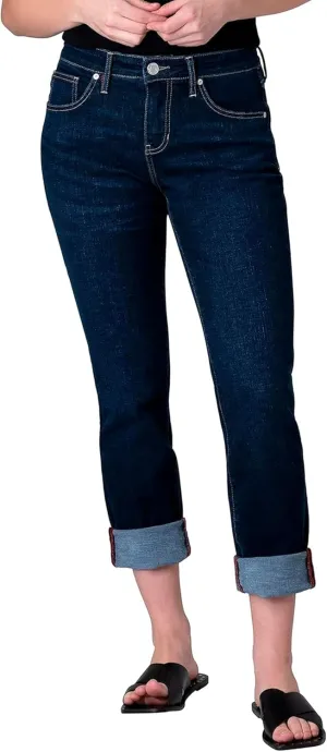 Jag Jeans Women's Carter Mid Rise Girlfriend Jeans