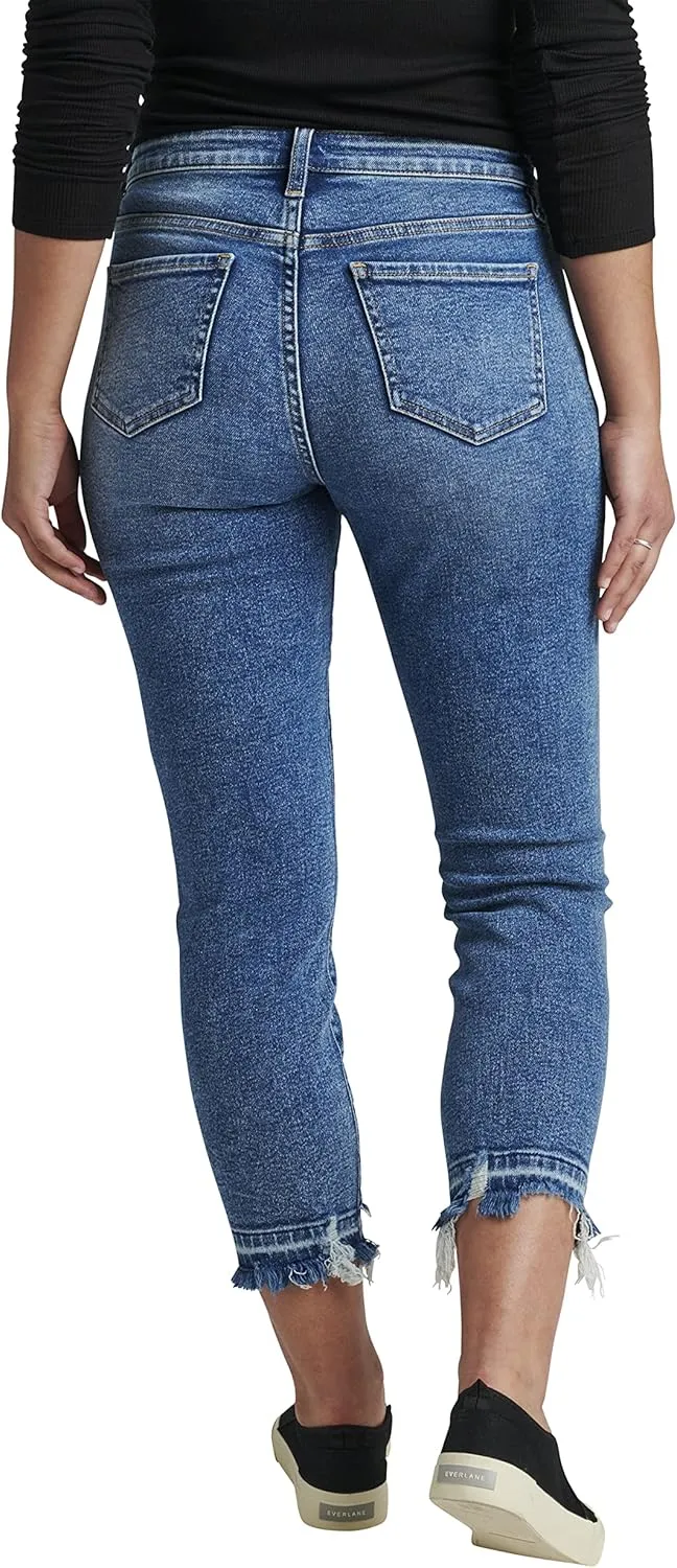Jag Jeans Women's Carter Mid Rise Girlfriend Jeans
