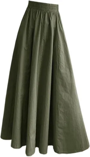 Korean-Style Loose high-Waist Cropped Pants for Women,Spring,Casual Skirt