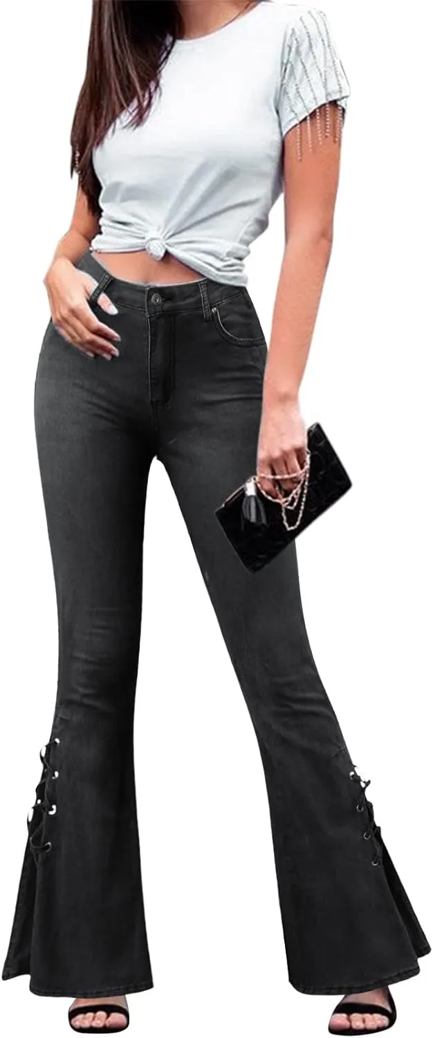 LCMTWX Jeans for Women Trendy Pants Bib Fashion Pants Women's Bib Denim Women's Jeans Stretch Jeans for Women Women's High