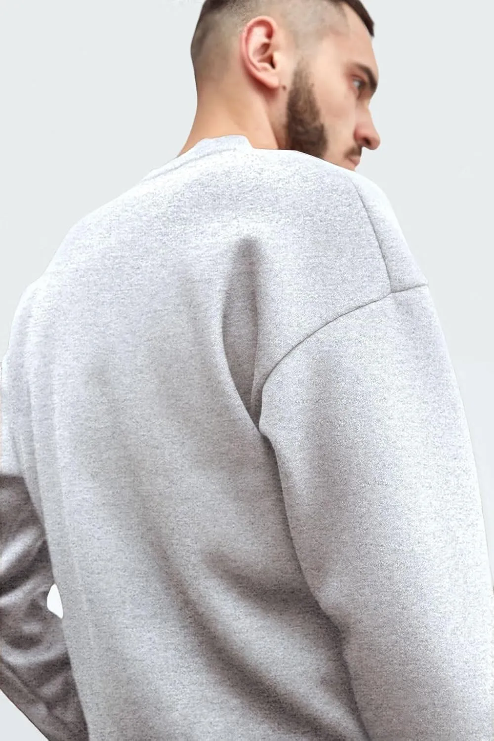 Men'S Crewneck Sweatshirt Long Sleeve Baggy Sweatshirts Lightweight Crew Neck Pullover