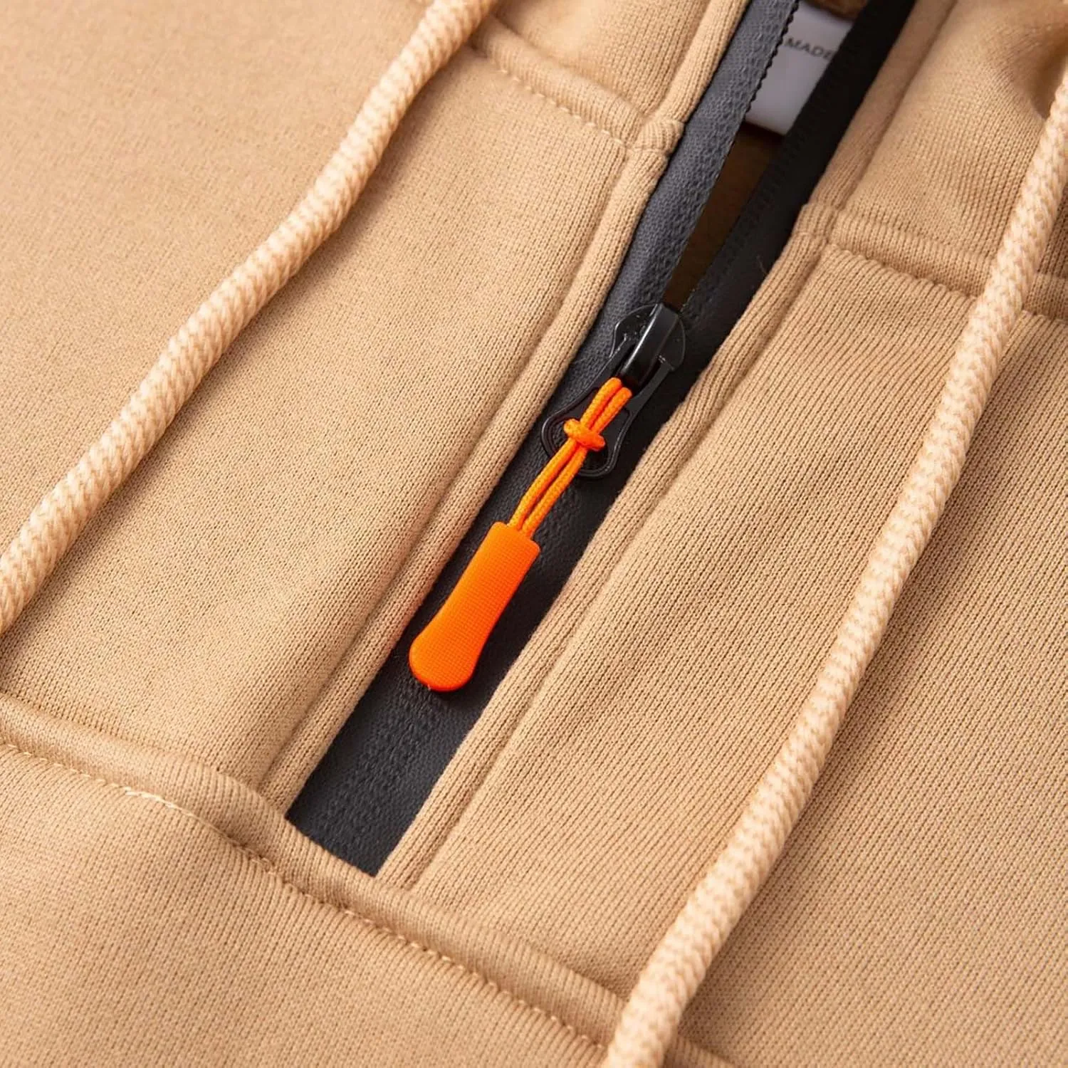 Mens Hoodies Pullover 2024 Fall Hooded Sweatshirt Quarter Zipper Drawstring Hoodie Outdoor Casual Half Zip Sweatshirts