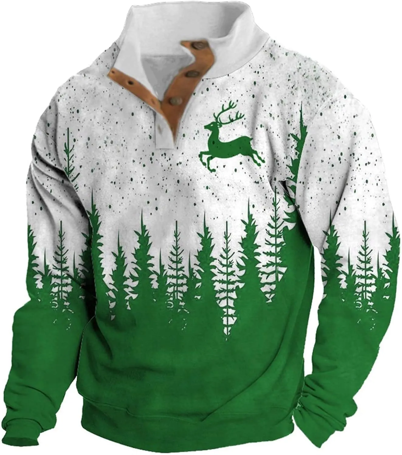 Mens Sweatshirt Corduroy Tactical Henley Shirts Zippered Cotton Christmas Sweater Crewneck Sweatshirts Lightweight