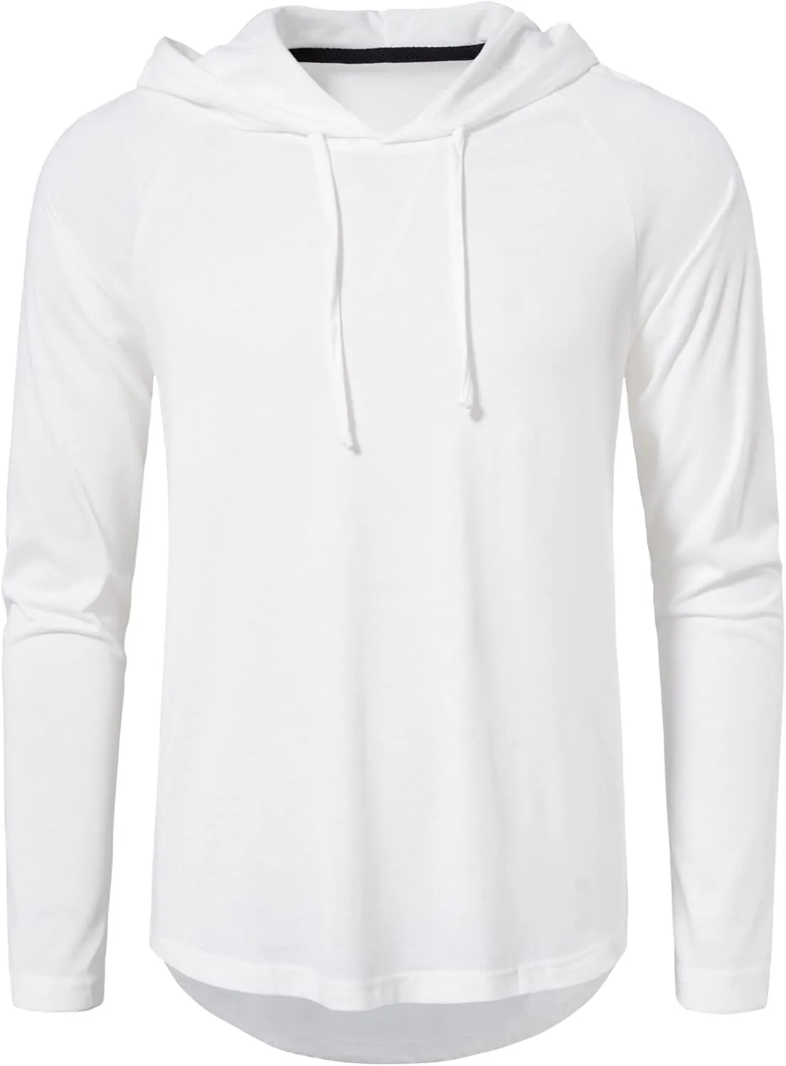 MUSE FATH Men's Long Sleeve Athletic Performance Lightweight Hoodie Sweatshirts