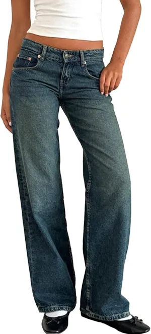 Oprah's Favorite Jeans Pants High Waisted Cropped Denim Pants Tummy Control Sailor Wide Leg Trouser Chiccurva Jeans