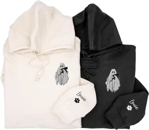 Pamaheart Custom Embroidered Cat Sweatshirt - Cute Cat Shirt, Gifts for Women, Birthday, Christmas, Halloween, Cat Lovers