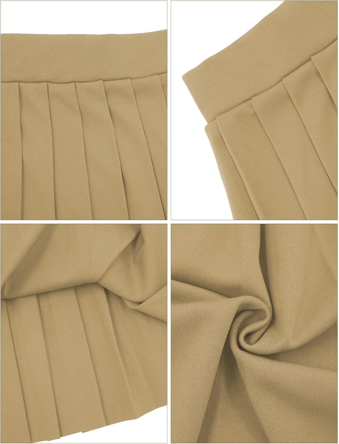 Panegy Mini Pleated Skirts for Women High Waist Sexy Y2k Short Skirts