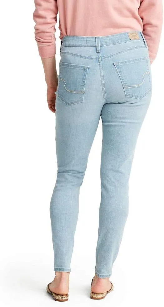 Signature by Levi Strauss & Co. Gold Label Women's Mid Rise Super Skinny Jeans