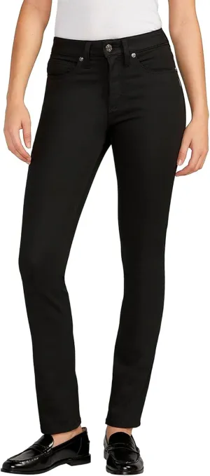 Silver Jeans Co. Women's Most Wanted Mid Rise Straight Leg Jeans