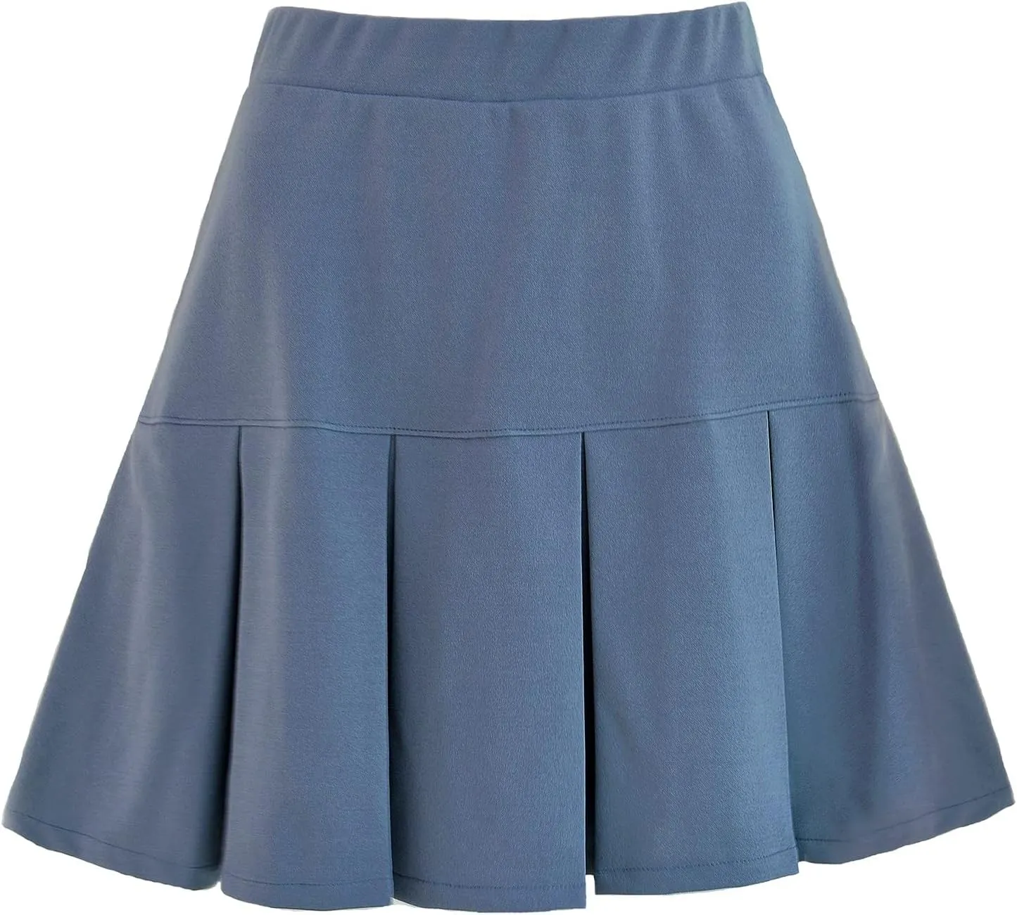 Skirts for Women Trendy Classic Daily Elegant Casual Solid Color Skirt Pleated Waist Design Mini Skirt Fall