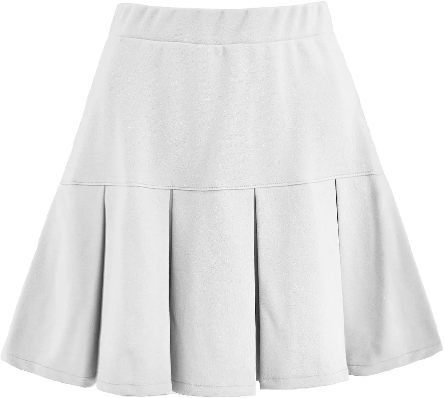 Skirts for Women Trendy Classic Daily Elegant Casual Solid Color Skirt Pleated Waist Design Mini Skirt Fall
