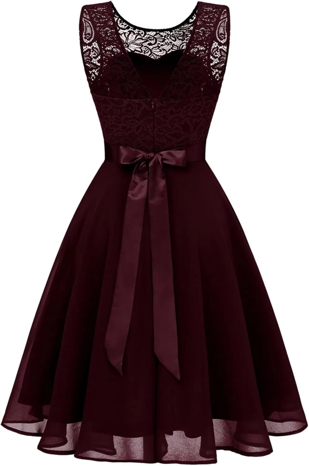 Summer Dresses for Women Floral Lace Fashion Casual Fit A Line Sleeveless Dresses for Women 2025 Swing Party Outfits