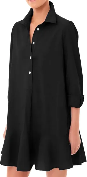 Tshirt Dress Women, Button Up Shirt Dresses with Pockets Round Neck Linen 2024 Oversized Dress, S,5XL