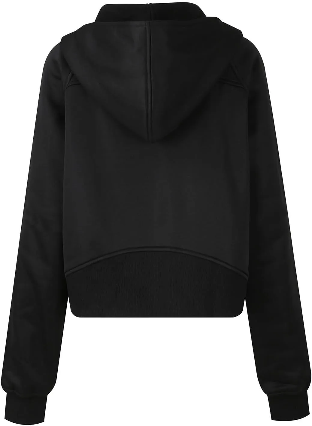 Women Zip Up Hoodies Y2k Cropped Sweatshirt Trendy Fleece Jacket Casual Collared Blouse Lightweight Long Sleeve Tops
