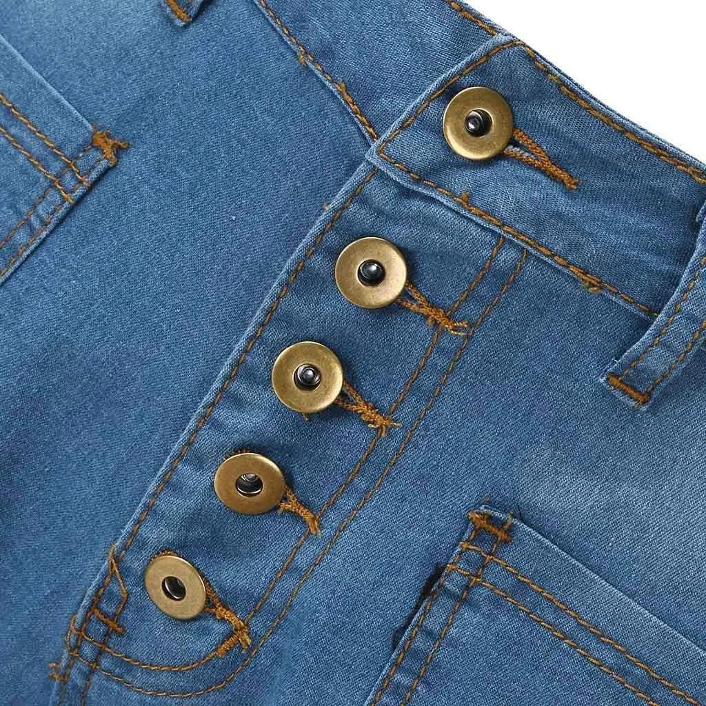 Women's 2024 Classic Skinny Jeans Stretchy High Waisted Tummy Control Jeans Denim Pants with Pockets