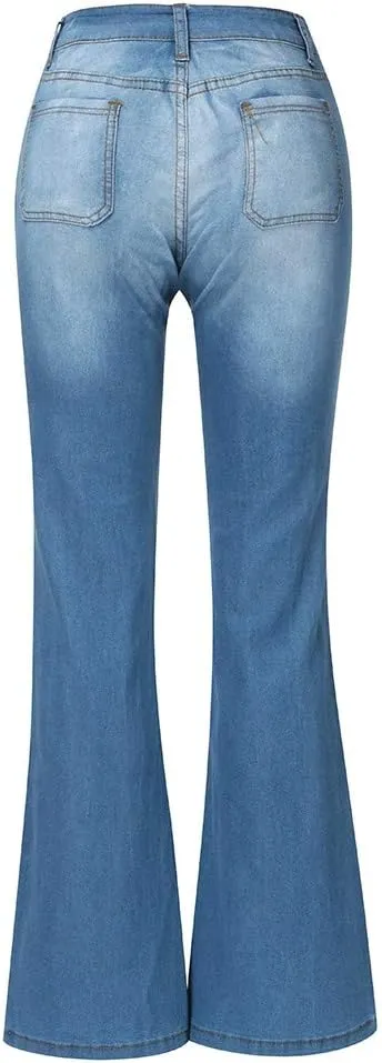Women's 2024 Classic Skinny Jeans Stretchy High Waisted Tummy Control Jeans Denim Pants with Pockets