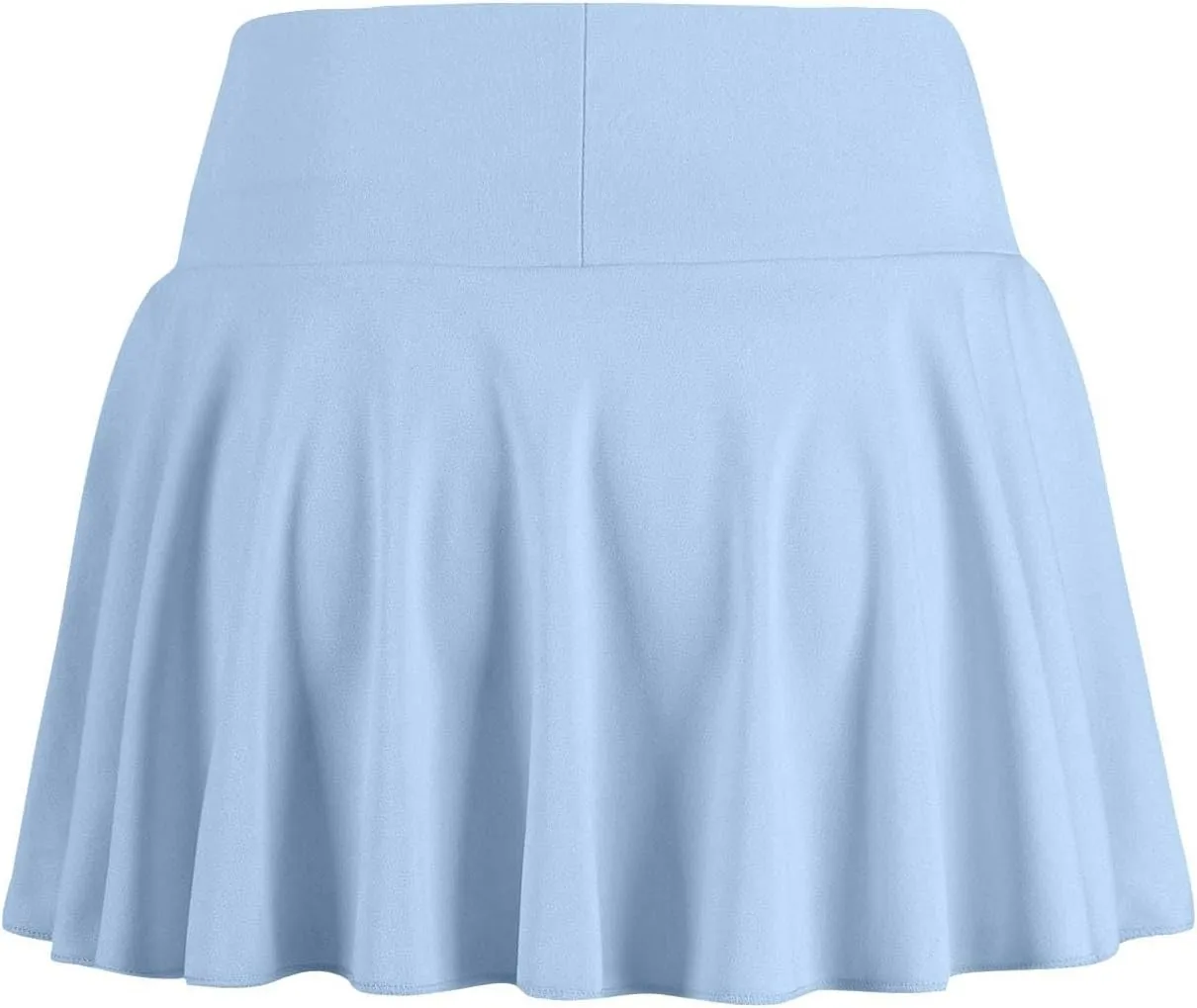 Women's Basic Versatile Stretchy high Waist Flared Smocked Mini Skort Skirt 2025, S-2XL