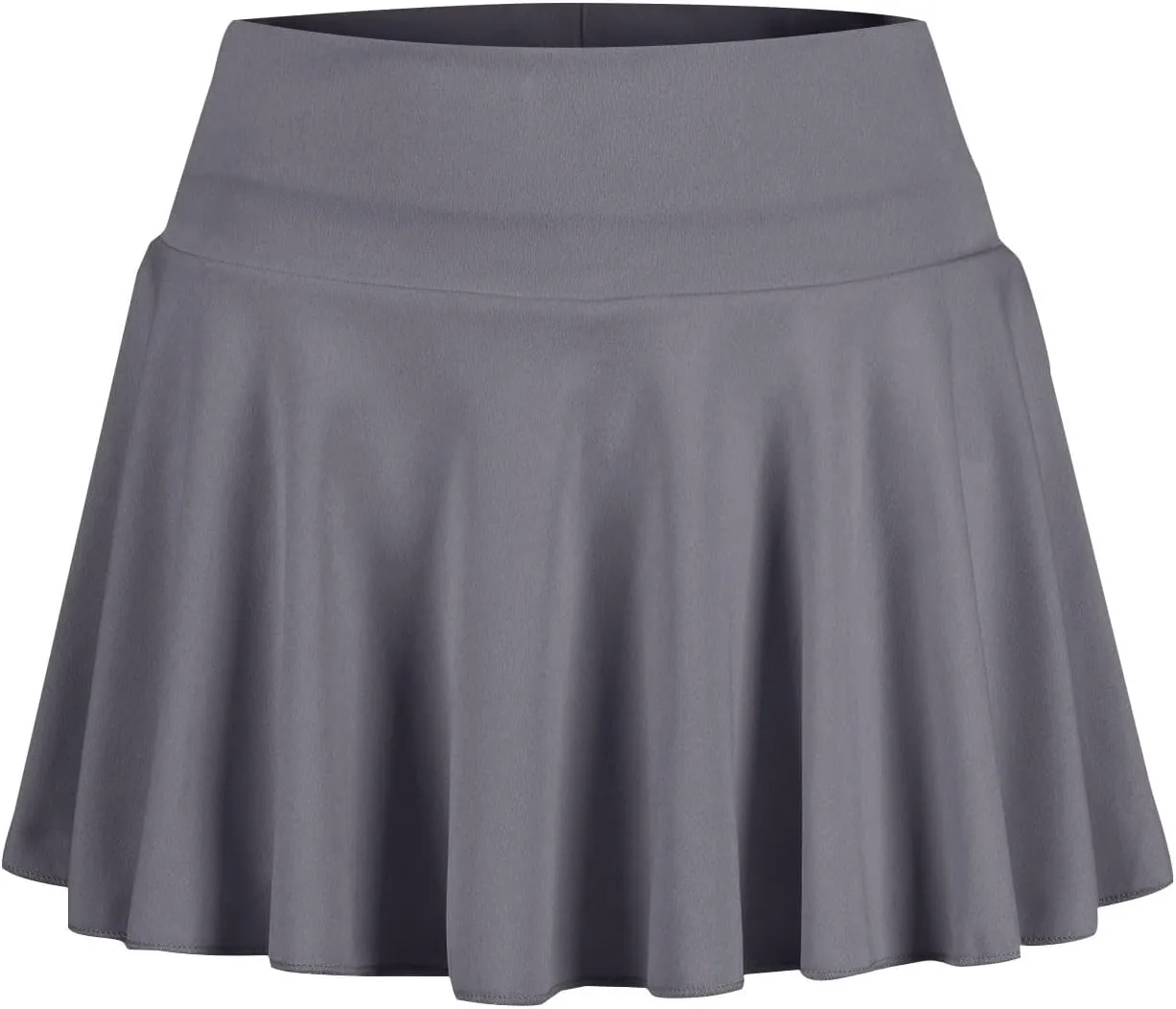 Women's Basic Versatile Stretchy high Waist Flared Smocked Mini Skort Skirt 2025, S-2XL