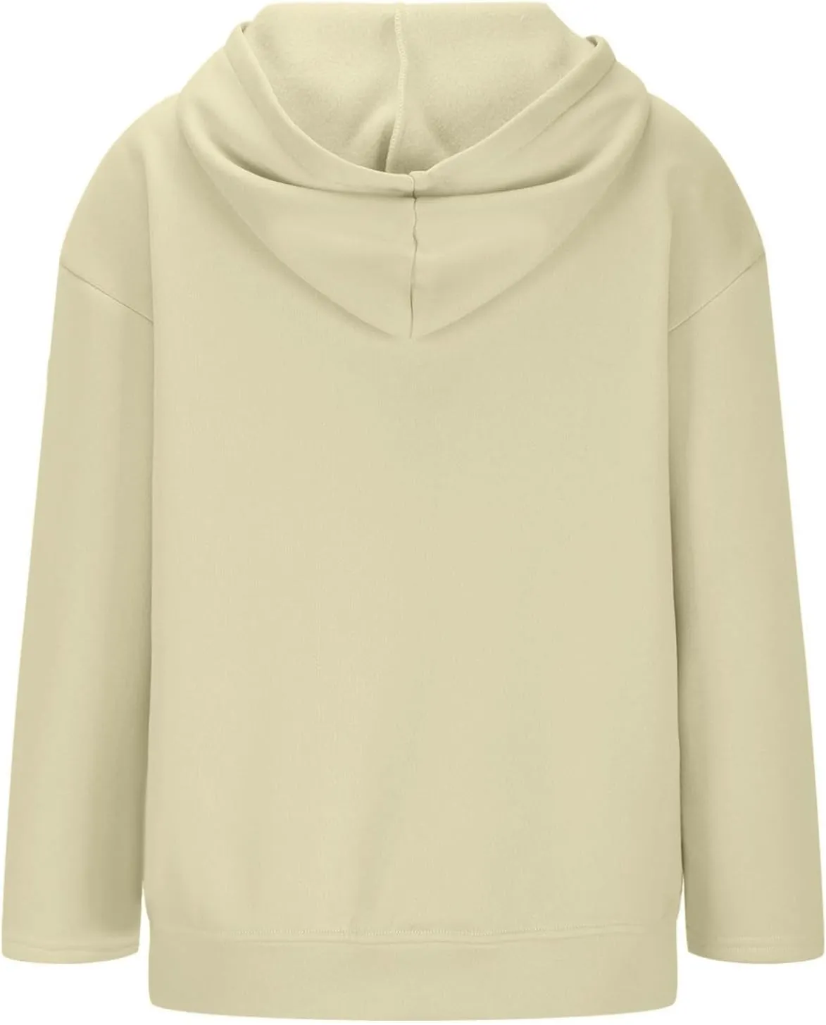 Womens Cropped Fleece Sweatshirt Fall Trendy Basic Long Sleeve Pullover Solid Color Casual Lightweight Top with Pocket