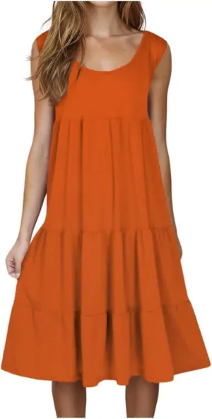 Womens Dress Swimsuit Coverup 2025 Vacation Beach Cover Ups Spaghetti Straps Bathing Suit Cover Up Sundress
