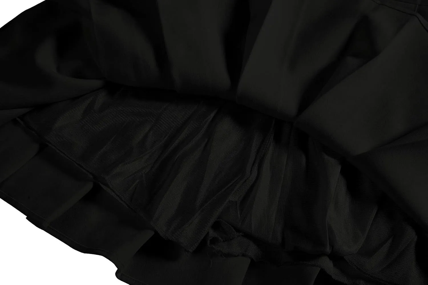 Women's High Waist Pleated Skater School Tennis Skirts