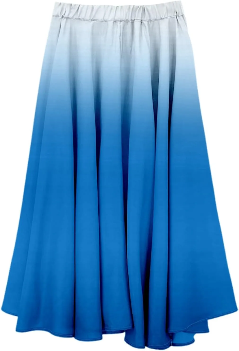Women's Summer Boho Maxi Skirts Coton Linen A-Line Flowy Ruffle High Waist Beach Long Skirt Summer Broomstick Skorts