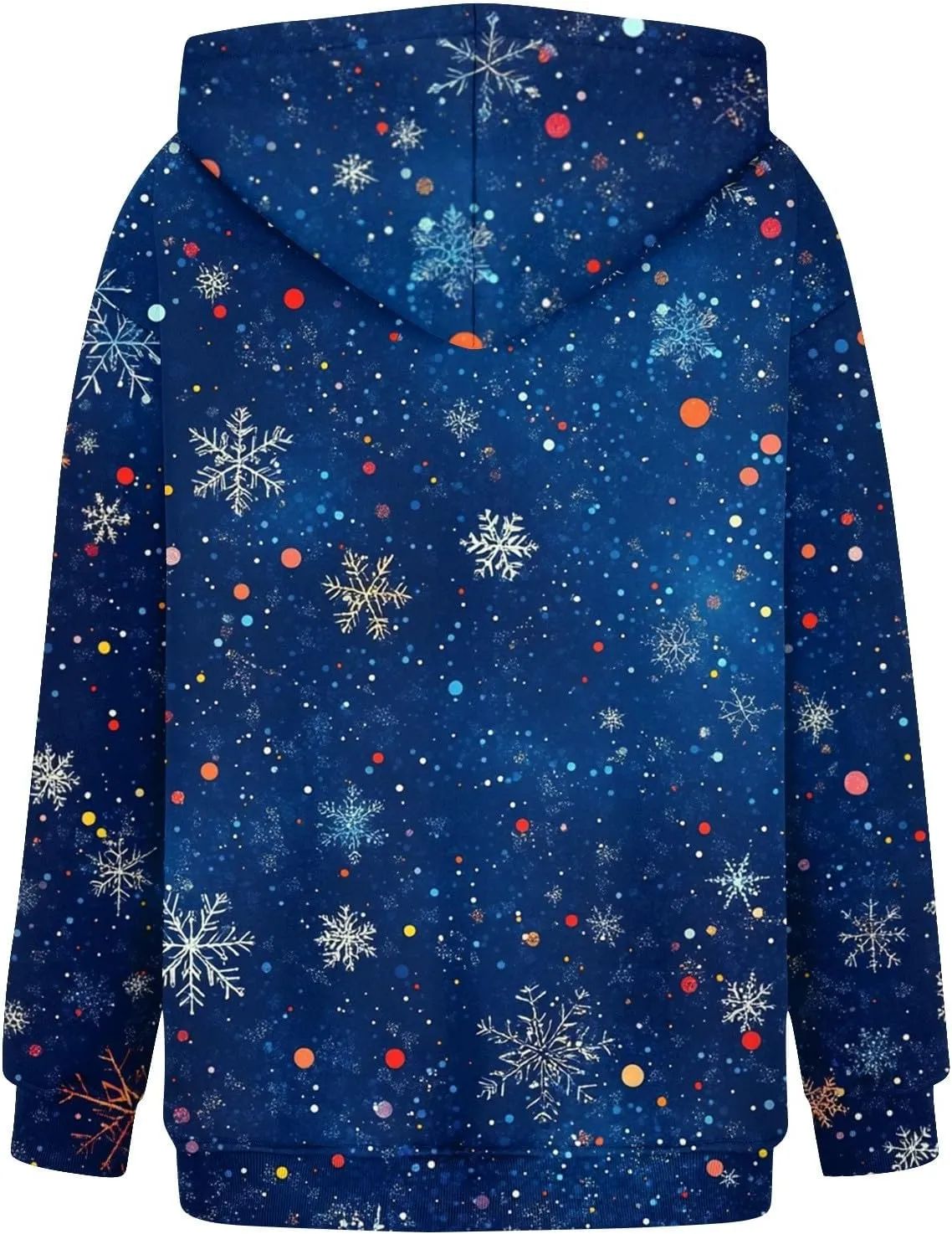 ZEFOTIM Fleece Hoodie Women Cute Fall Hoodie Fuzzy Sweatshirt Lightweight Vacation Long Sleeve Pullovers